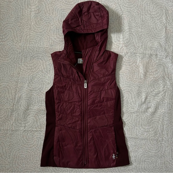 Smartwool Women's Smartloft Merino Wool Hoodie Vest (size small NWT - Picture 2 of 7